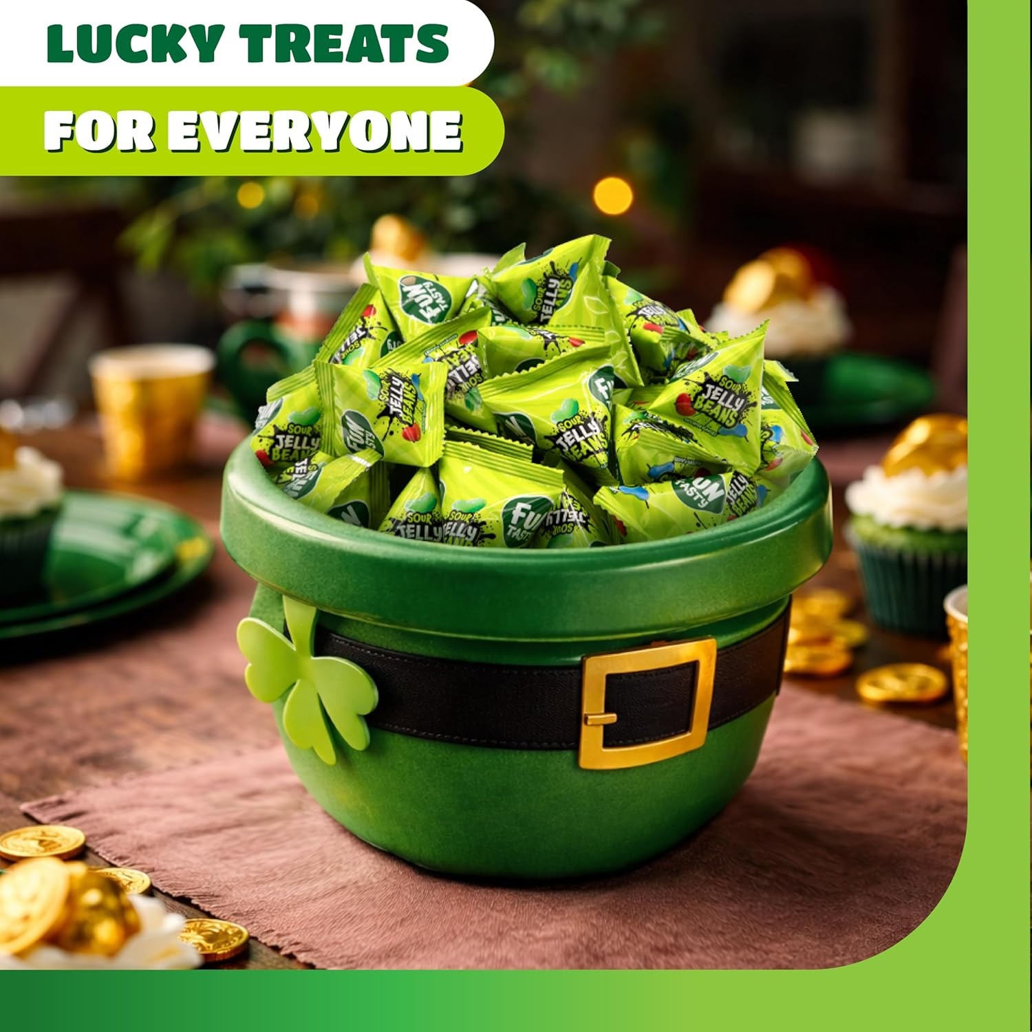 Jelly Beans – 24 Mini Packs – St Patrick’s Day Candy