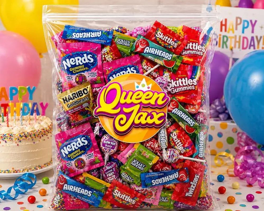 Variety Candy Pack – 2 LB Assorted Party Mix – Individually Wrapped Bulk Candy –