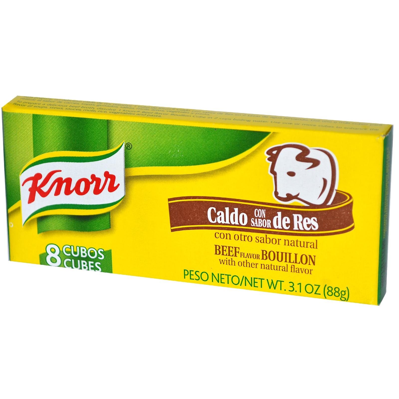 Knorr Bouillon Cubes, Beef, 8 ct 8 Count (Pack of 1)