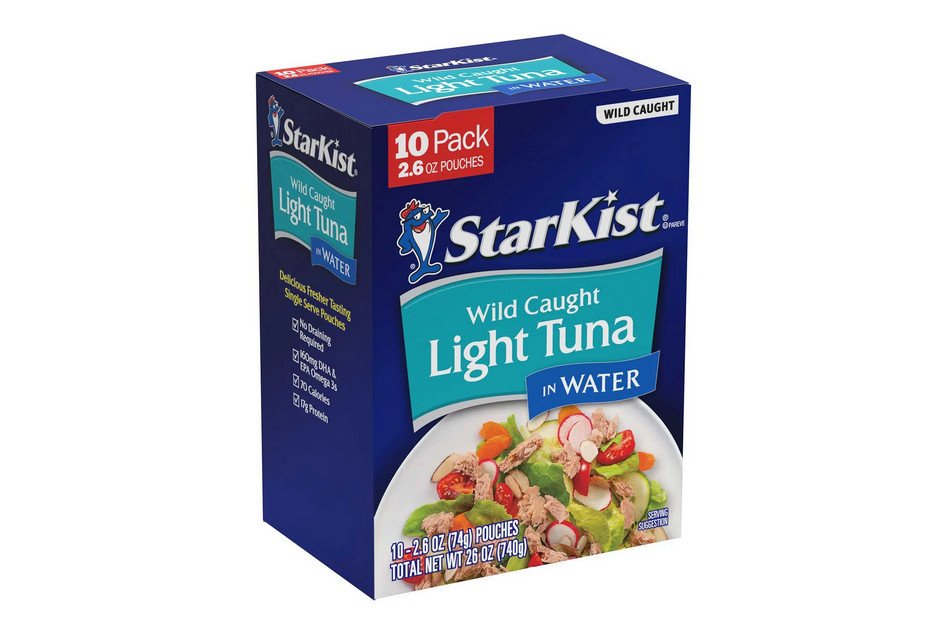 StarKist Chunk Light Tuna in Water 2.6 oz 10 Pack – Protein Pouch Lunch Snack