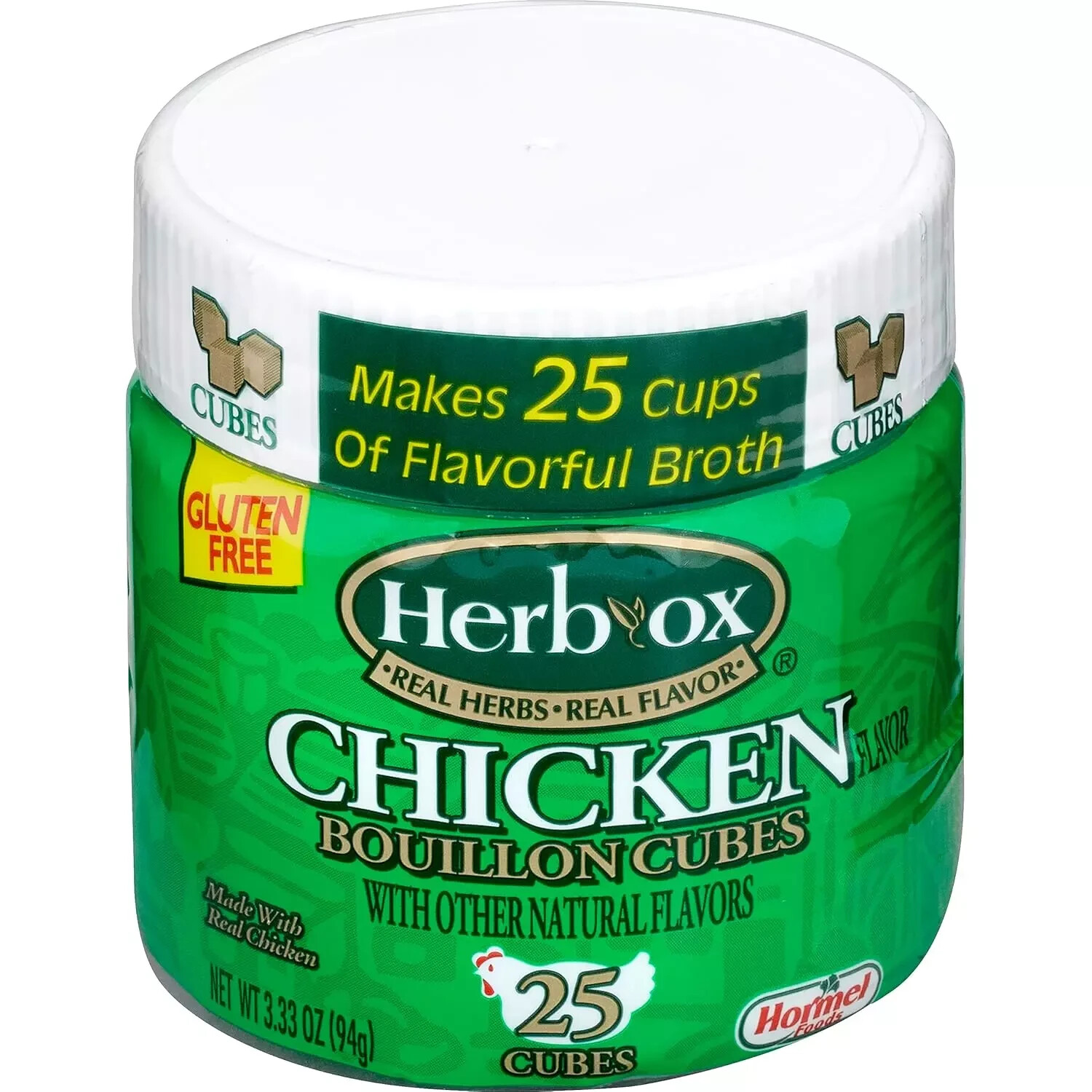 Chicken Bouillon Cubes, 25 Count (Pack of 12) – 300 Cubes Total