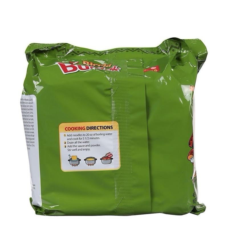 RARE*LIMITED*Samyang Buldak Spicy Ramen Birria Spicy Chicken Flavor [Pack of 5]