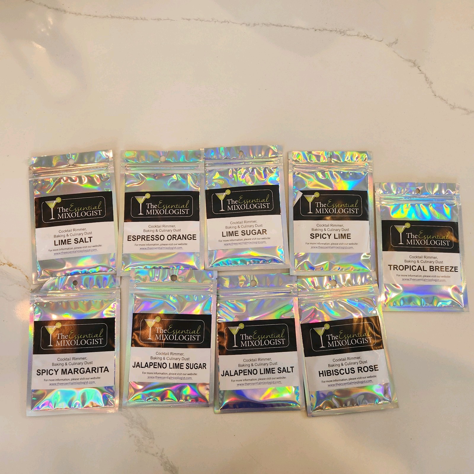 The Essential Mixologist Cocktai Margarita Rimmer Seasoning Garnish 9 Flavors