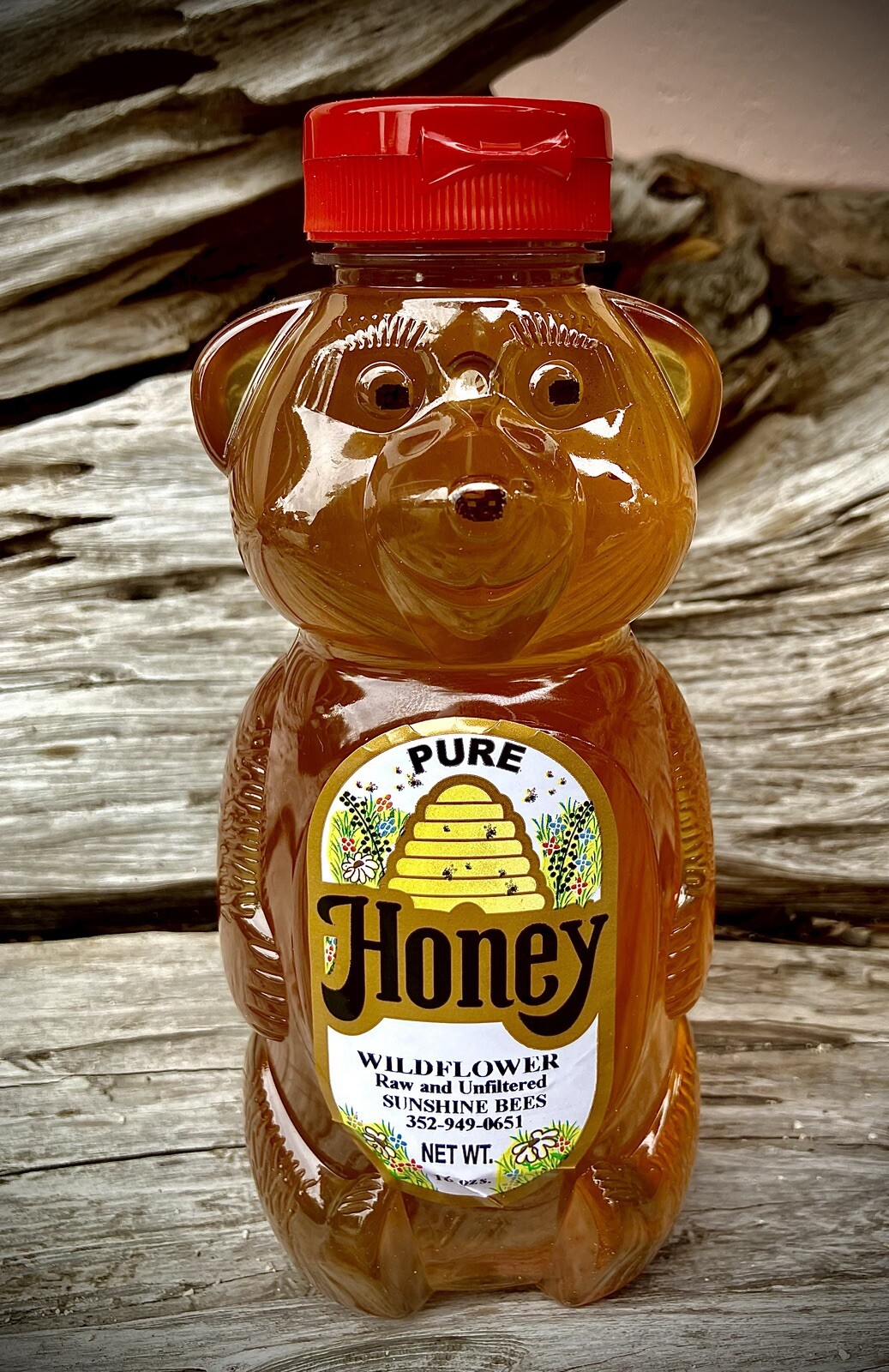 WILDFLOWER HONEY 1 Lb. – Raw & Unfiltered from our Hives to your home.
