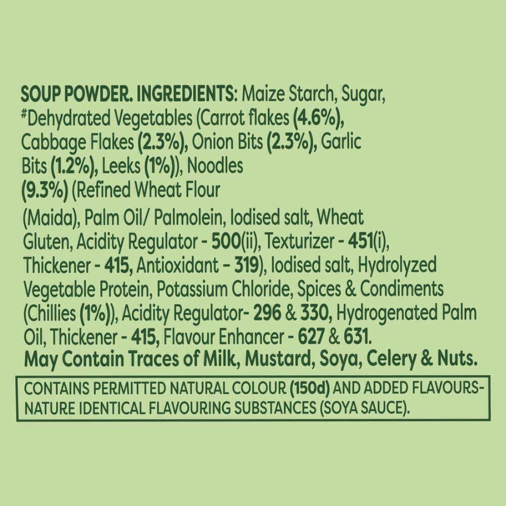 Knorr Chinese Hot and Sour Veg Soup, 43g Each (Pack of 3 Sachets)