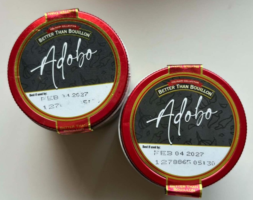 2 Better Than Bouillon Adobo Flavor Base 8 oz Ea EXP 02/04/2027