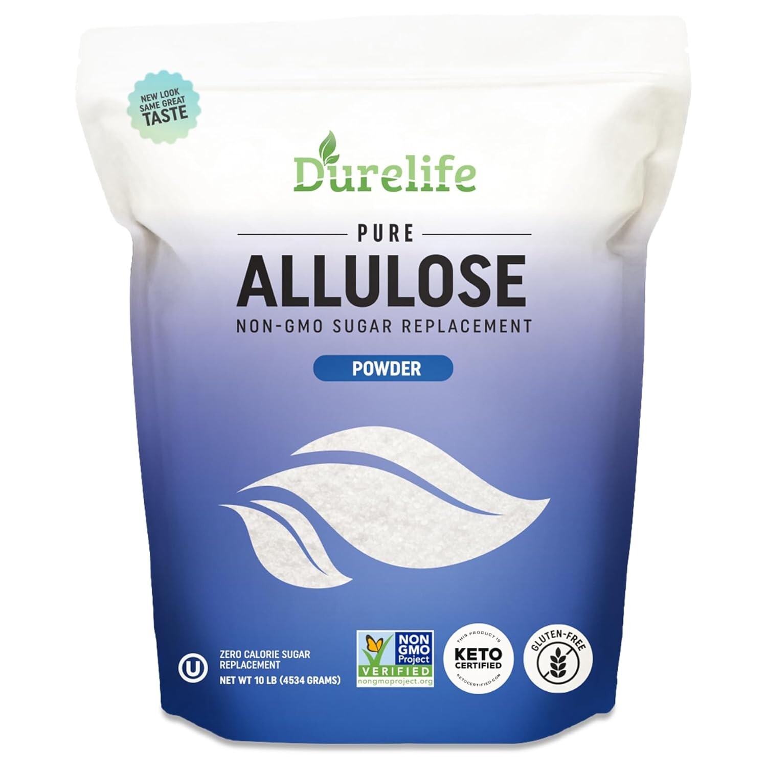 Durelife Allulose sweetener 100% Pure Powdered Sugar Substitute 10 lb