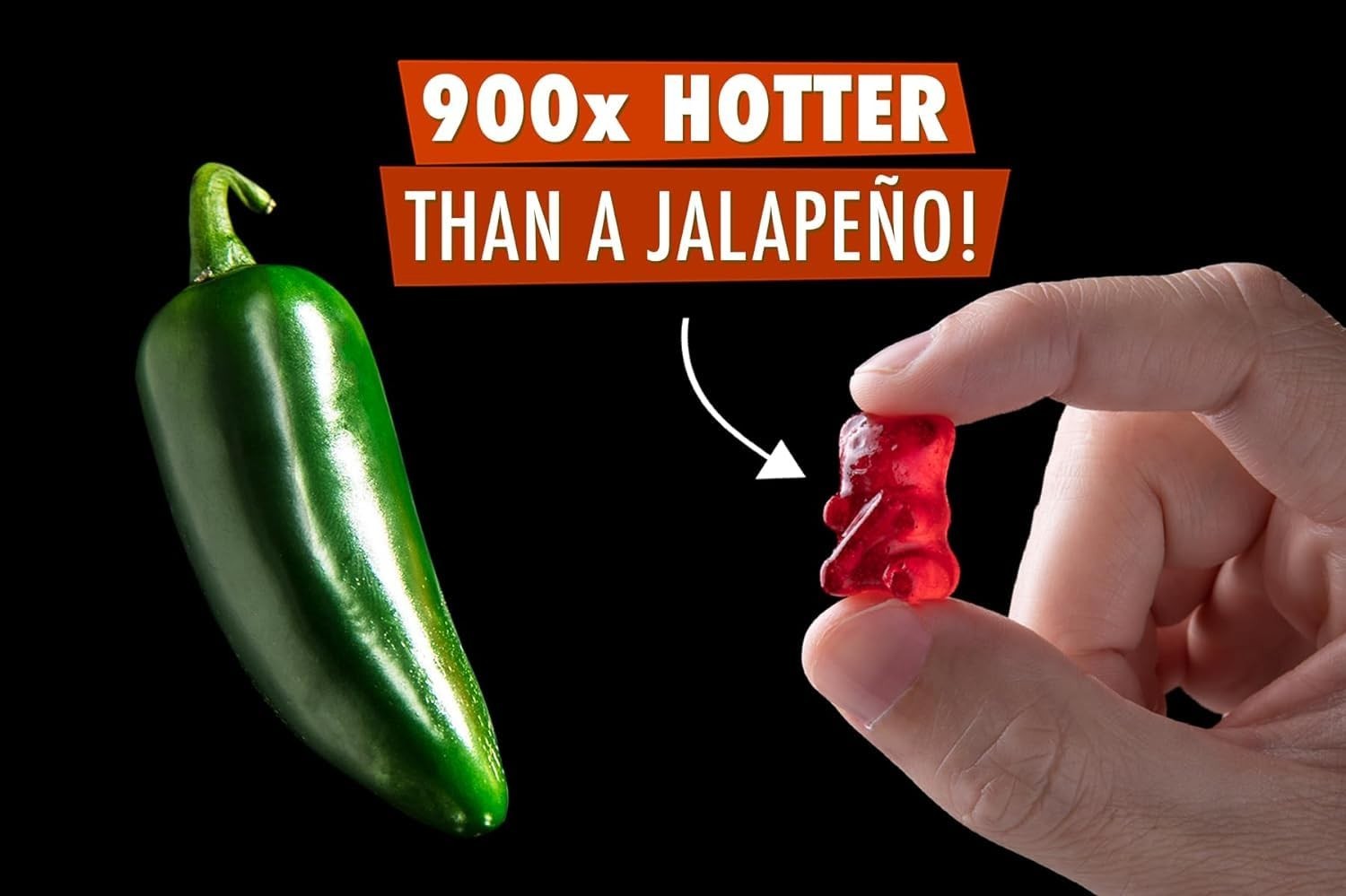 Lil’ Nitro: The World’s Hottest Gummy Bear, 2-Pack