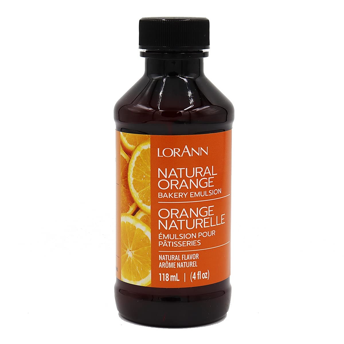 LorAnn Orange Bakery Emulsion, 4 ounce bottle 4 Fl Oz (Pack of 1)