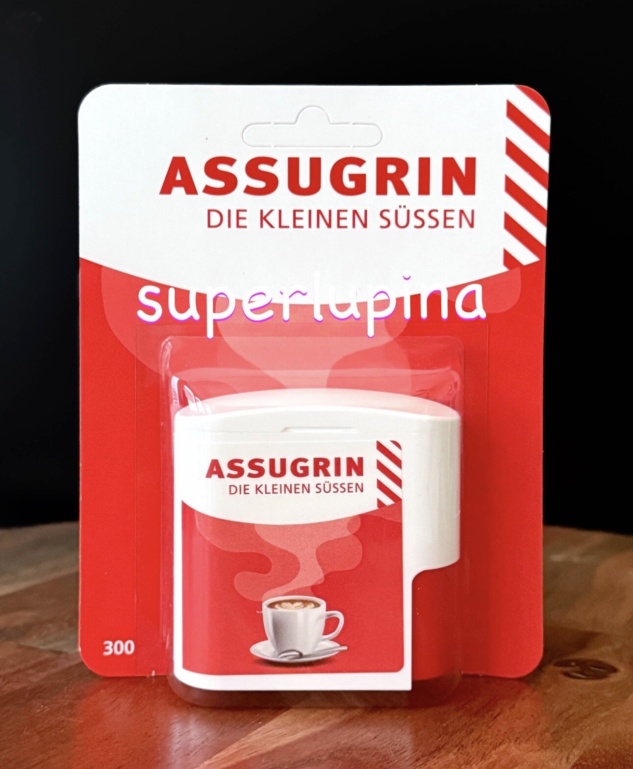 Assugrin Das Original Sweetener Tablets 300ct Dispenser 03/2028 NEW US Seller