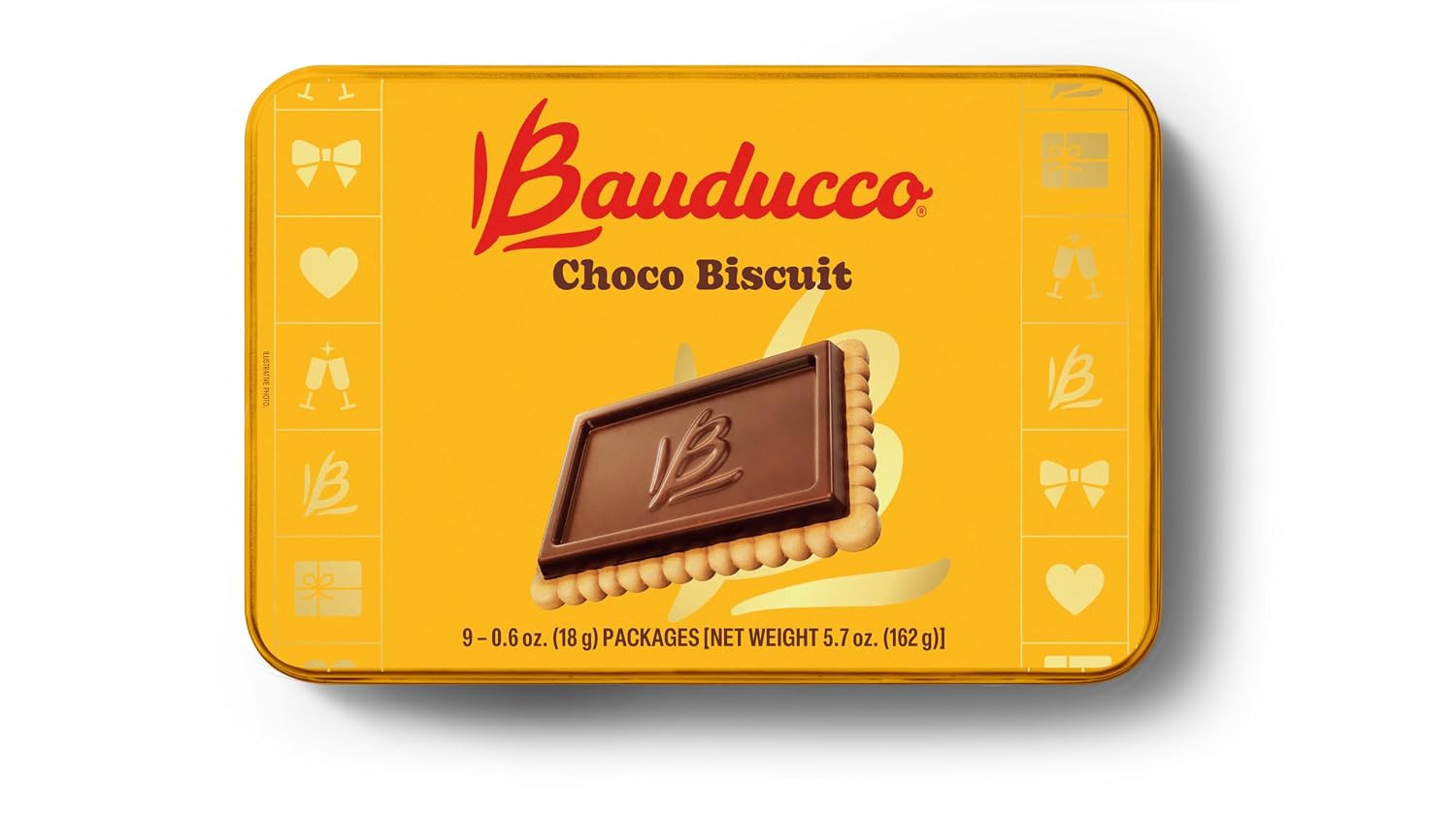 Bauducco Choco Biscuit Cookies – Crispy Chocolate-Covered Biscuits, Individually