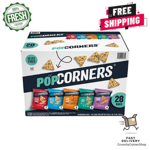 Popcorners Snack Mix Variety Pack Chips, 1 oz, 28 ct. FREE SHIPPING