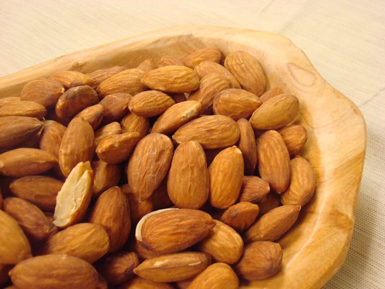 Shelled Roasted Salted Whole Almond Resealable Bag Fresh 11 oz to 25 Lbs AgroSun