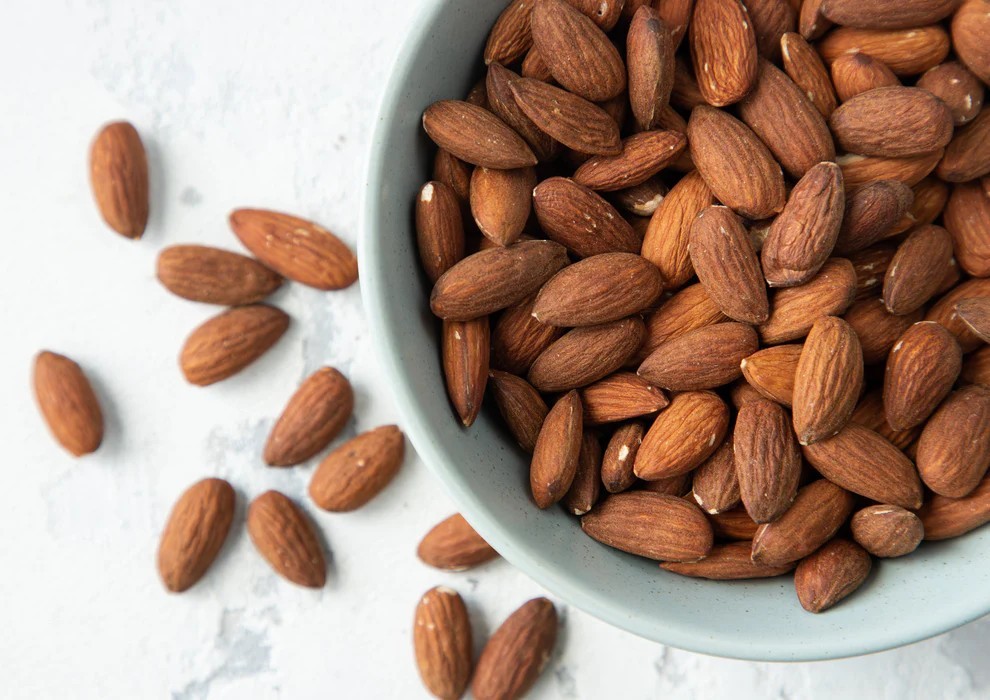 Dry Roasted California Almonds – Oven Roasted Whole Nuts, Kosher, Bulk