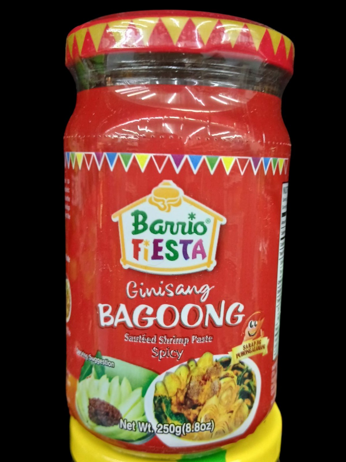 Barrio Fiesta Bagoong SPICY Sauteed Shrimp Paste 8.85oz (250g)