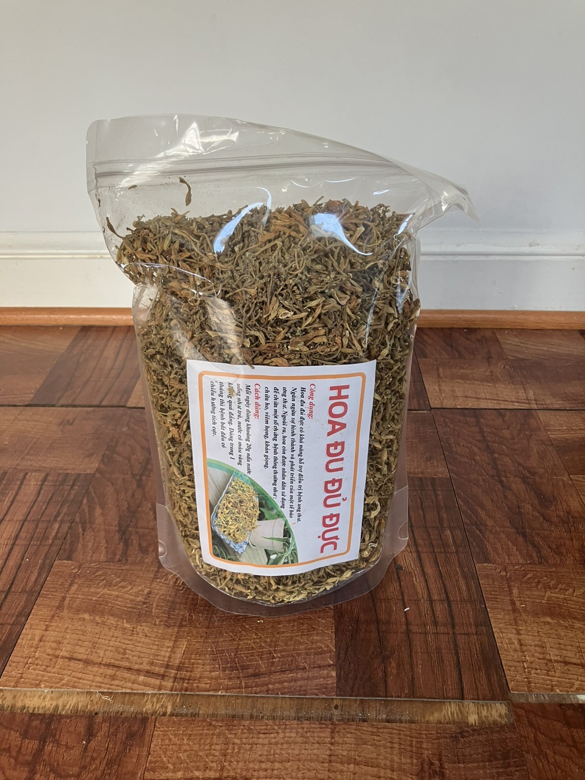 Dried Male Papaya flower/Hoa Du Du Duc Kho 500kg/1lbs