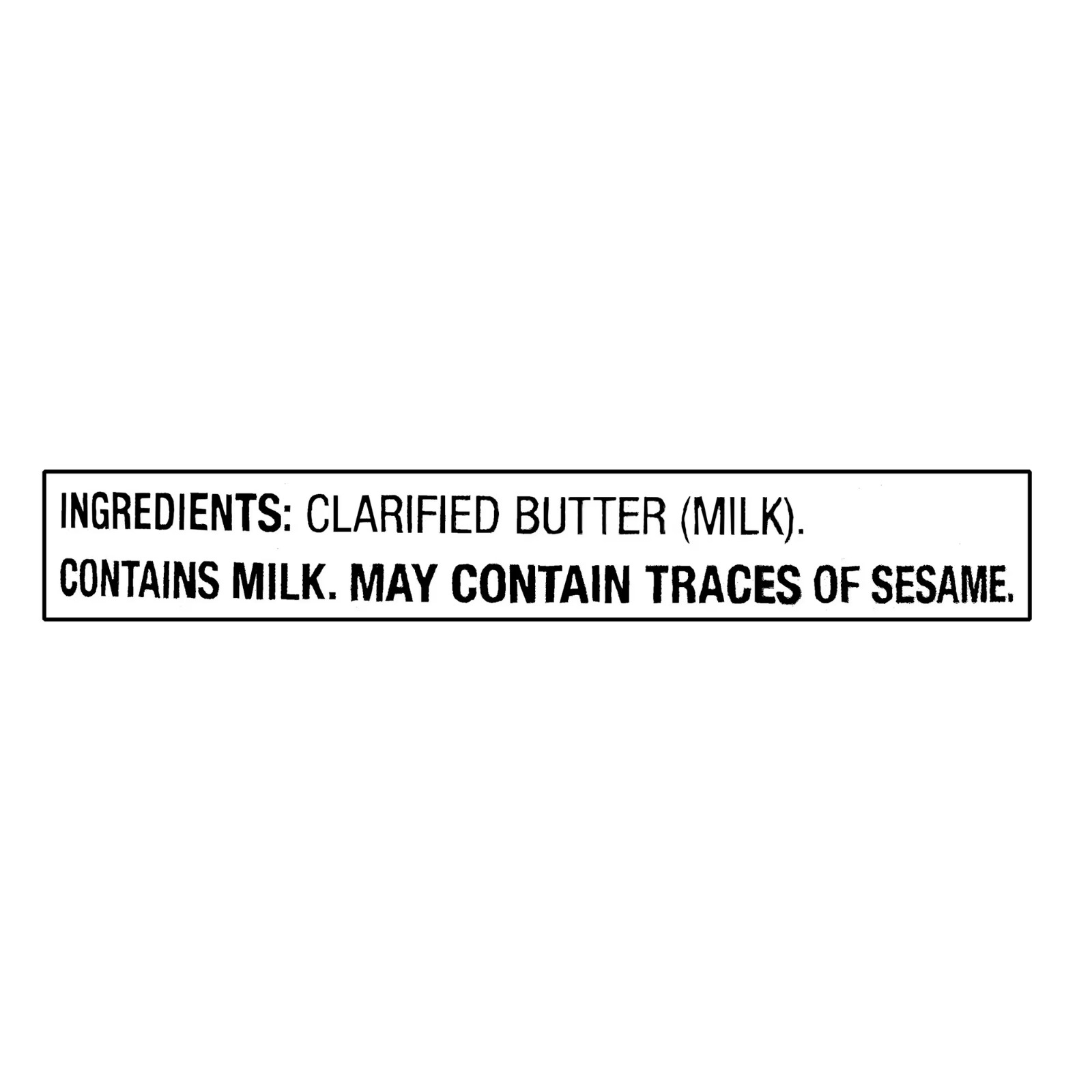 Great Value Grassfed Ghee Clarified Butter, Liquids 13 oz Jar, Full, Cooked