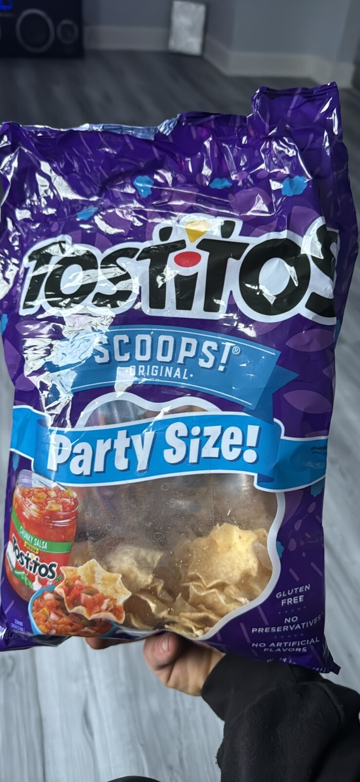 Rare tostitos chip Halloween Jason mask