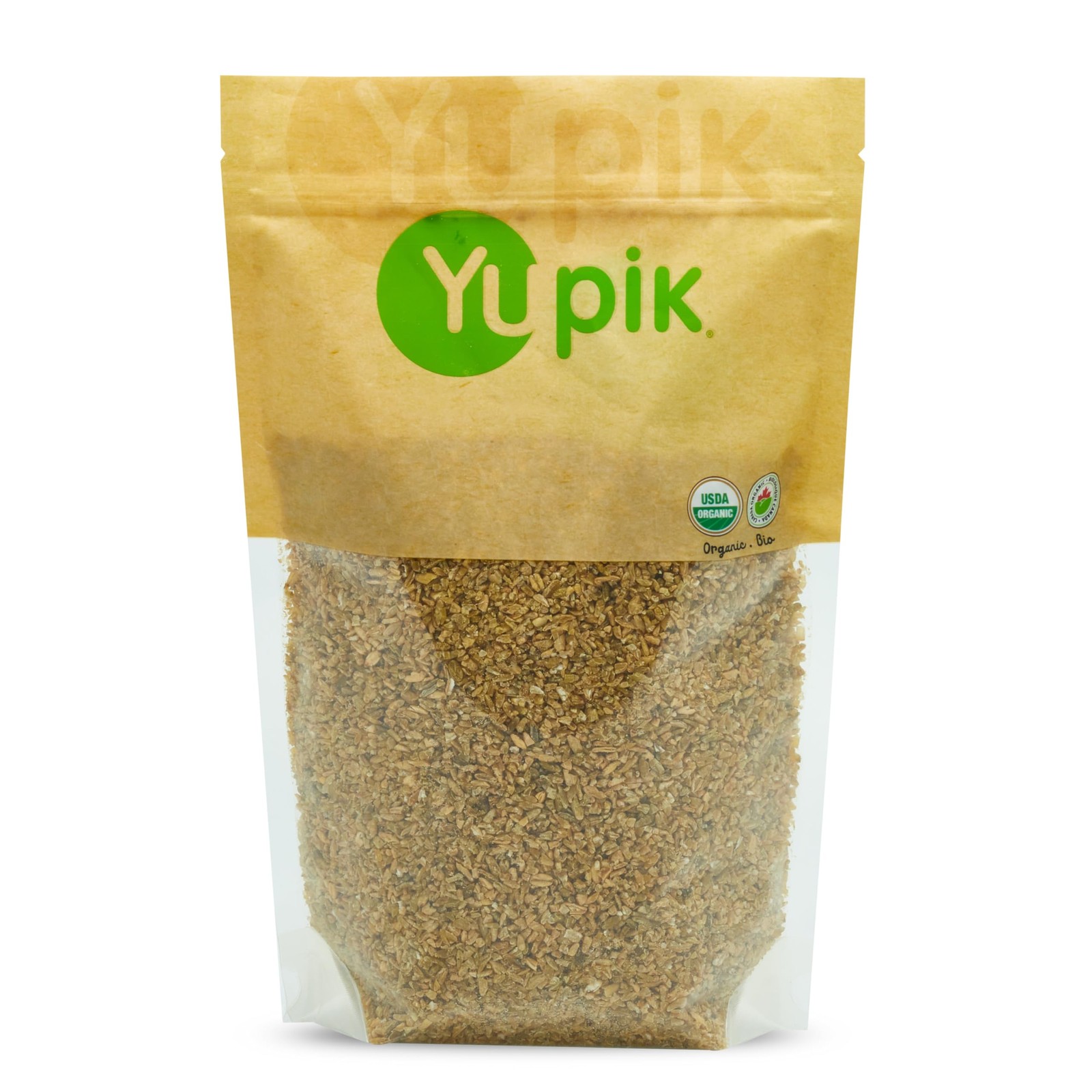 Yupik Organic Cracked Freekeh, 2.2 lb, Non-GMO, Vegan, Pound (Pack of 1)