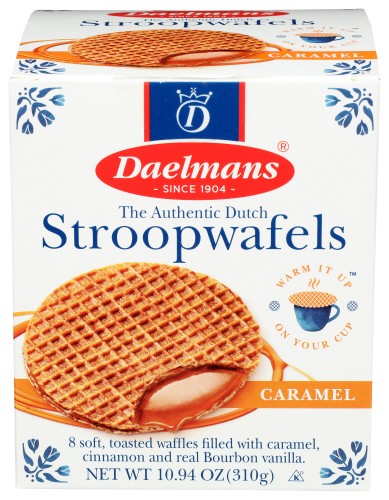 Daelmans Wafer Caramel Jumbo Stroopwafel 10.94 Oz (Pack of 8)