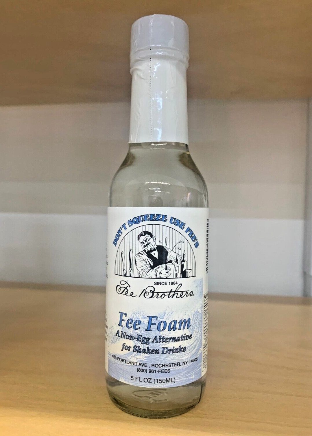 Fee Brothers Fee Foam Cocktail Foamer! Egg White Substitute Drink Froth Topper