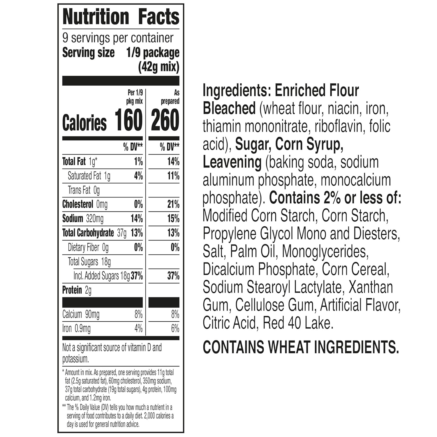 Delights Super Moist Cherry Chip Cake Mix, 13.25 Oz.
