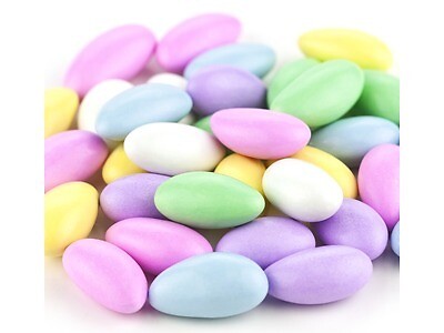 Assorted Pastel Jordan Almonds – Select Weight