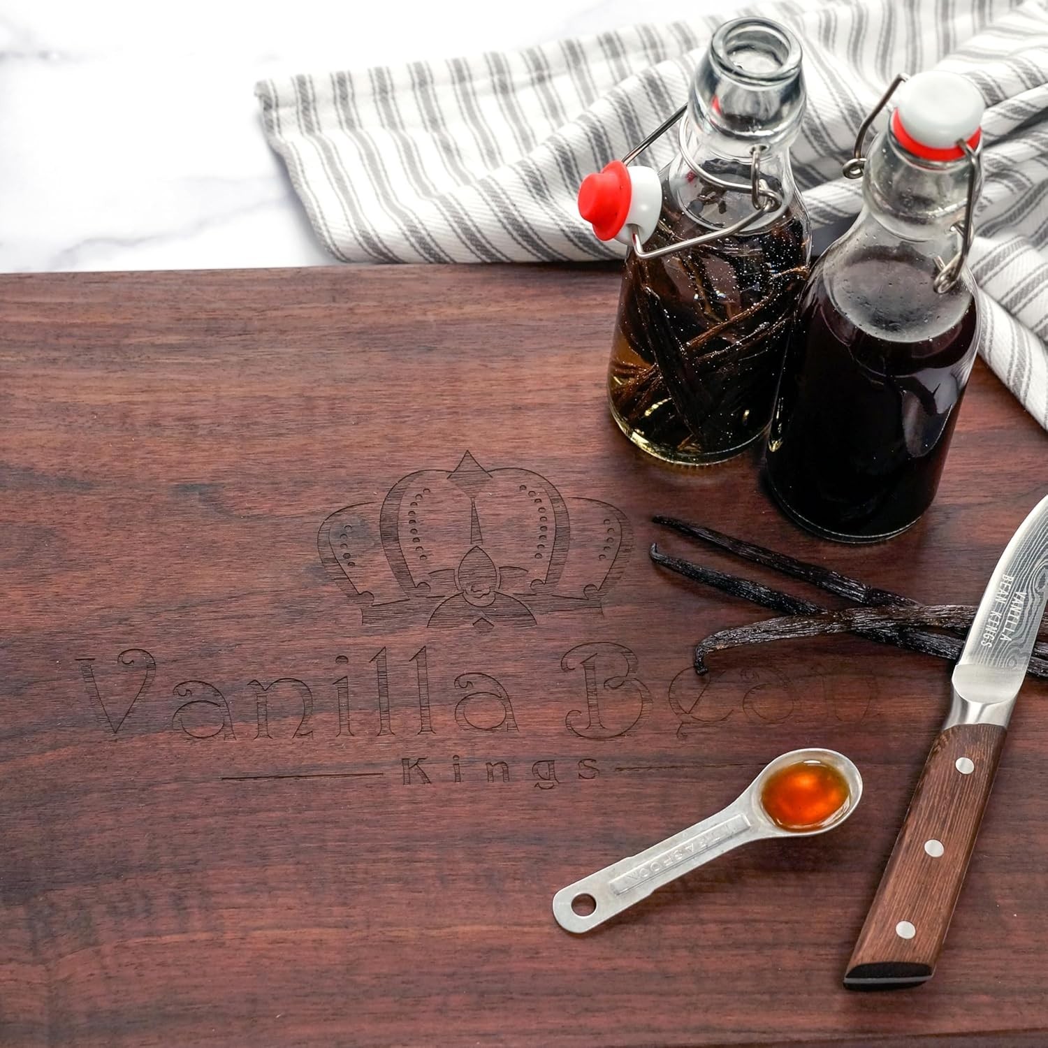 5 Organic Madagascar Vanilla Beans – Grade A Gourmet Pods for Baking Excellence