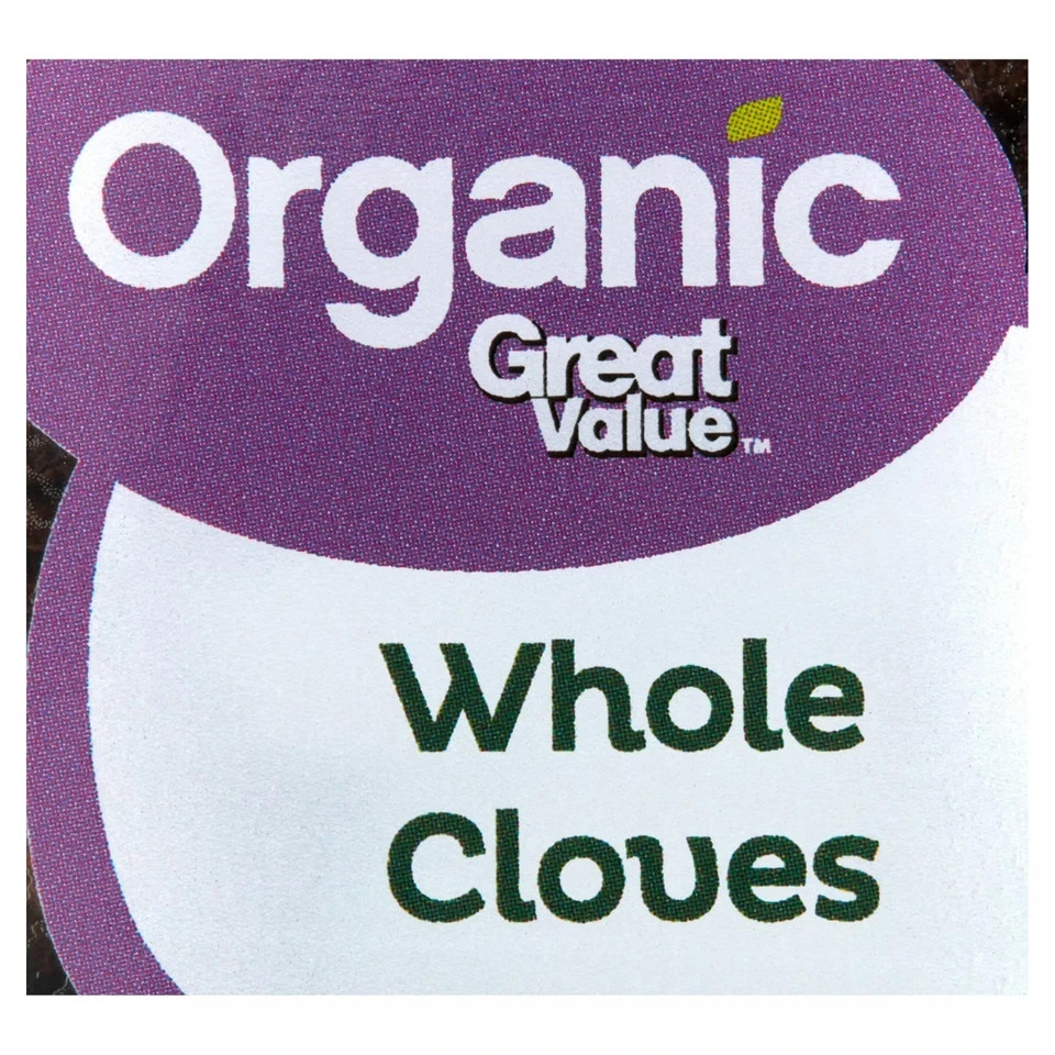 Great Value Organic Whole Cloves, 1.3 oz
