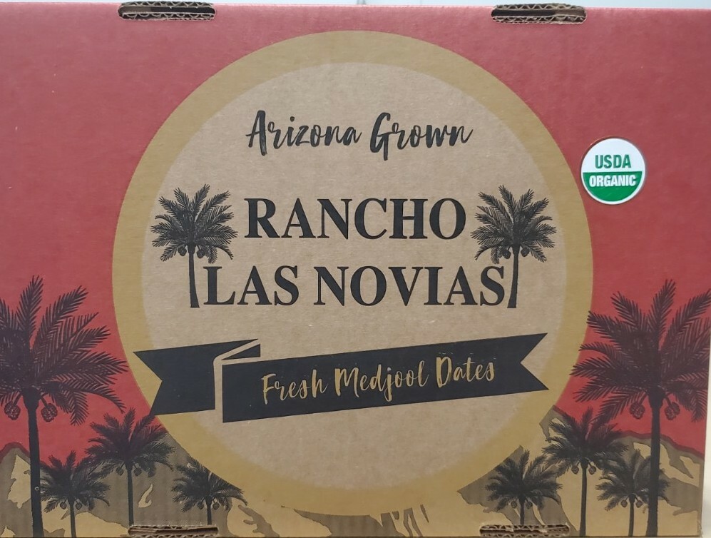 11LB LARGE PREMIUM ORGANIC MEDJOOL DATES ARIZONA’S GROWN.