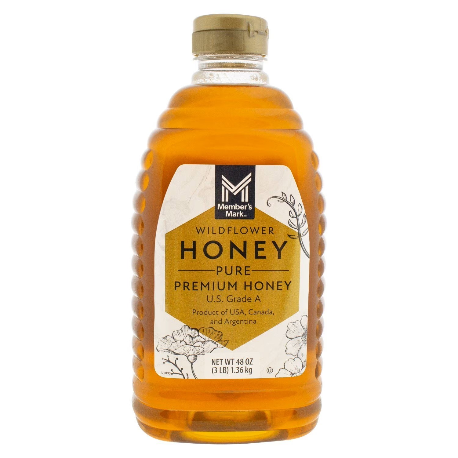 Member’s Mark Wildflower Pure Premium Honey, 48 oz Great Price Free Shipping