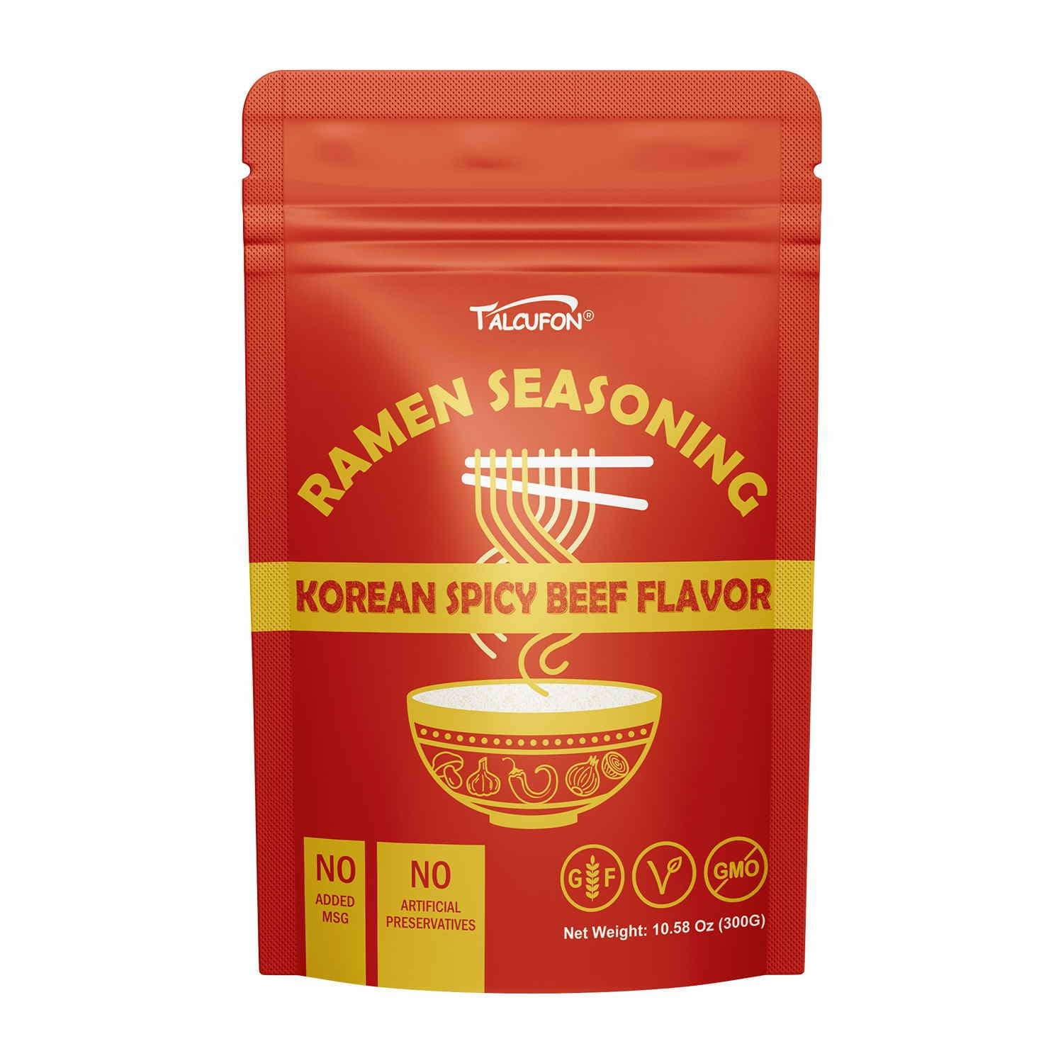 Korean Spicy Beef Ramen Seasoning Reduced Salt Gluten-Free Vegan Korean Noodl…