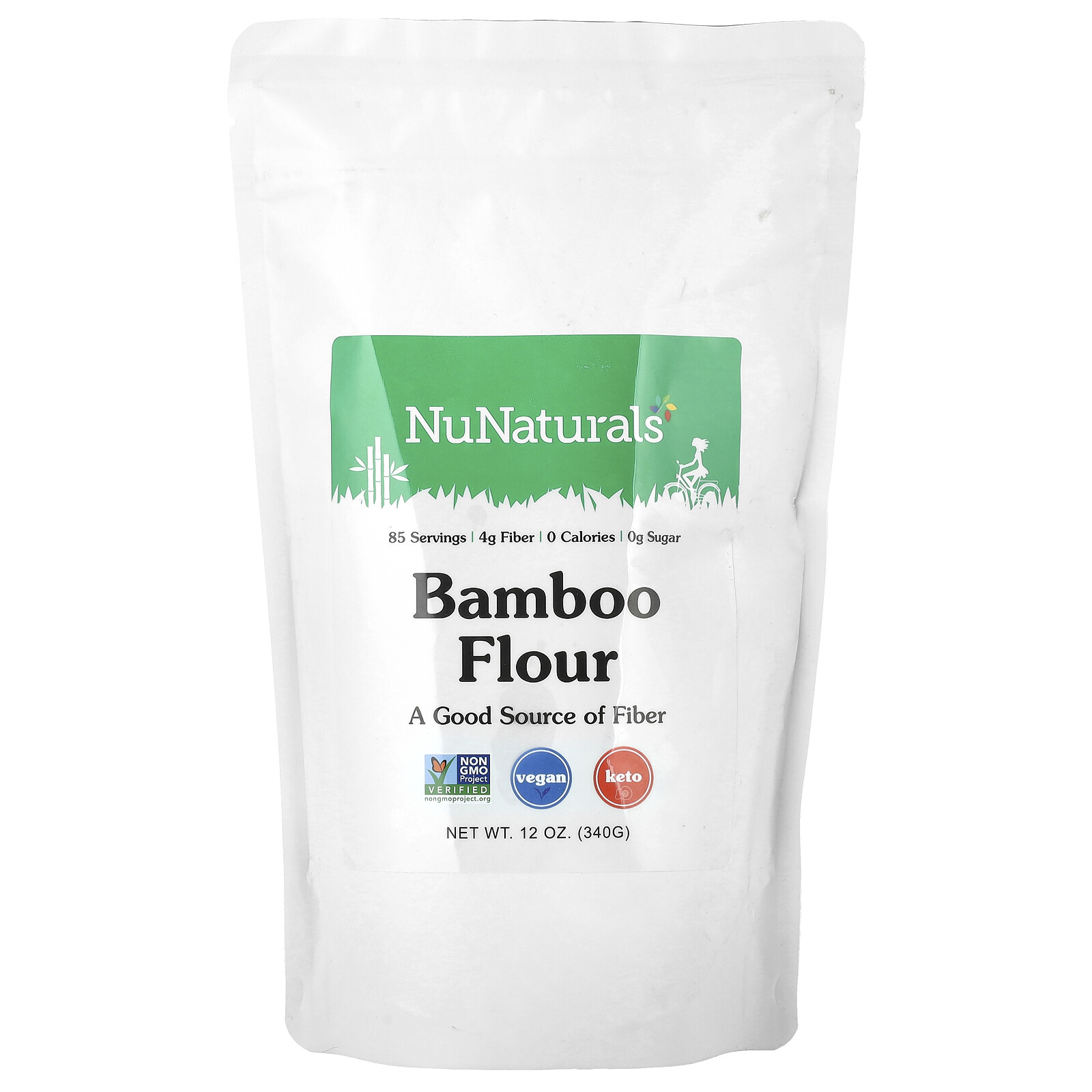 Bamboo Flour, 12 oz (340 g)