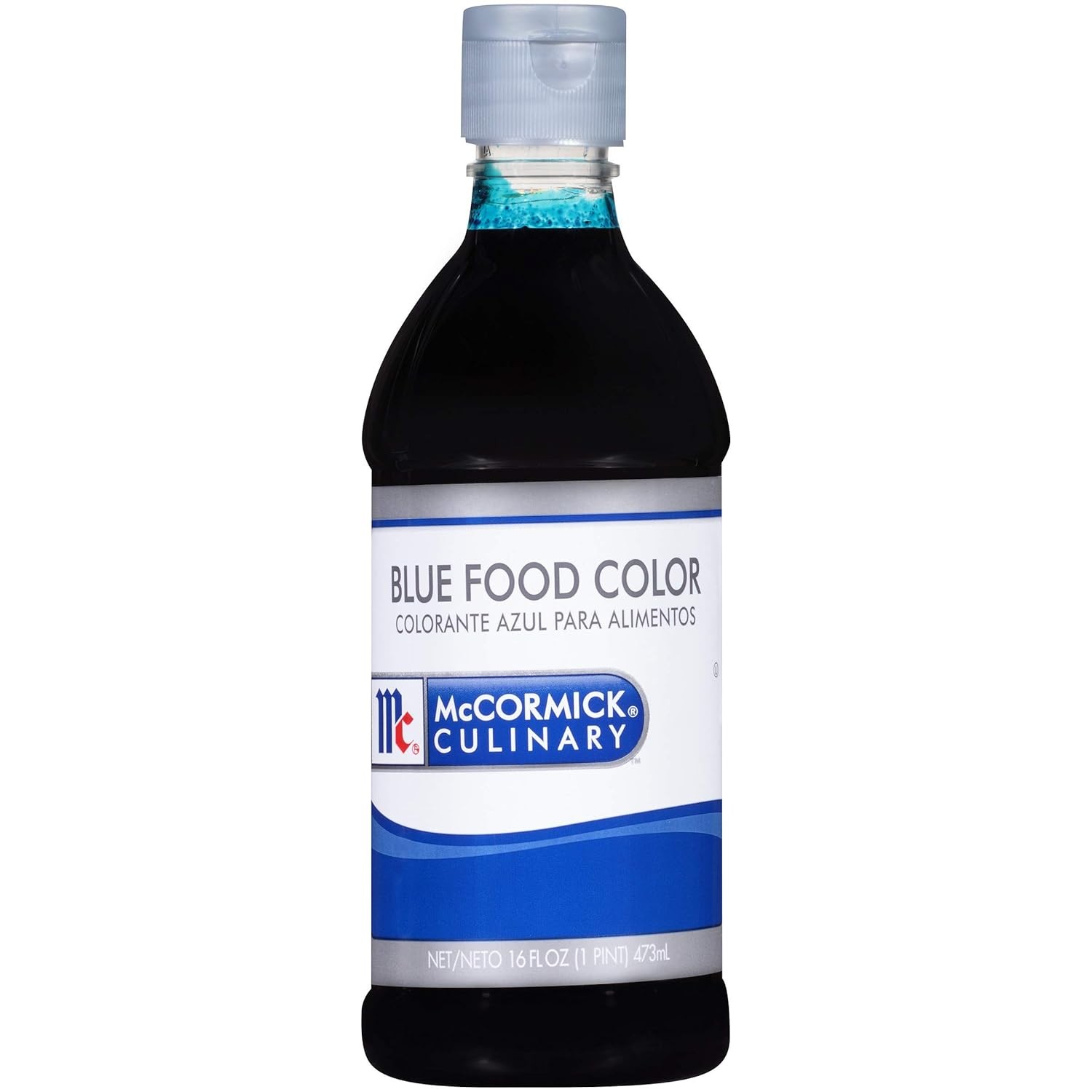 McCormick Culinary Blue Food Coloring, 16 fl oz – One 16 Fluid Ounce Bottle of
