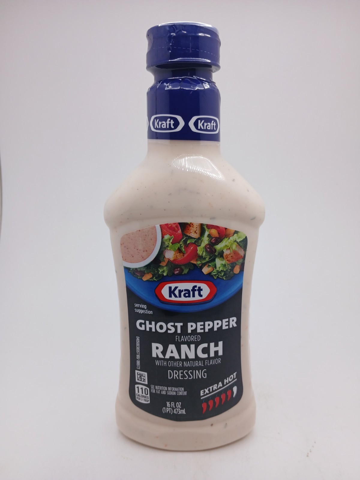 Kraft Ghost Pepper Ranch Dressing 16oz (2 Pack) Extra Hot Spicy Sauce 07/26/2026