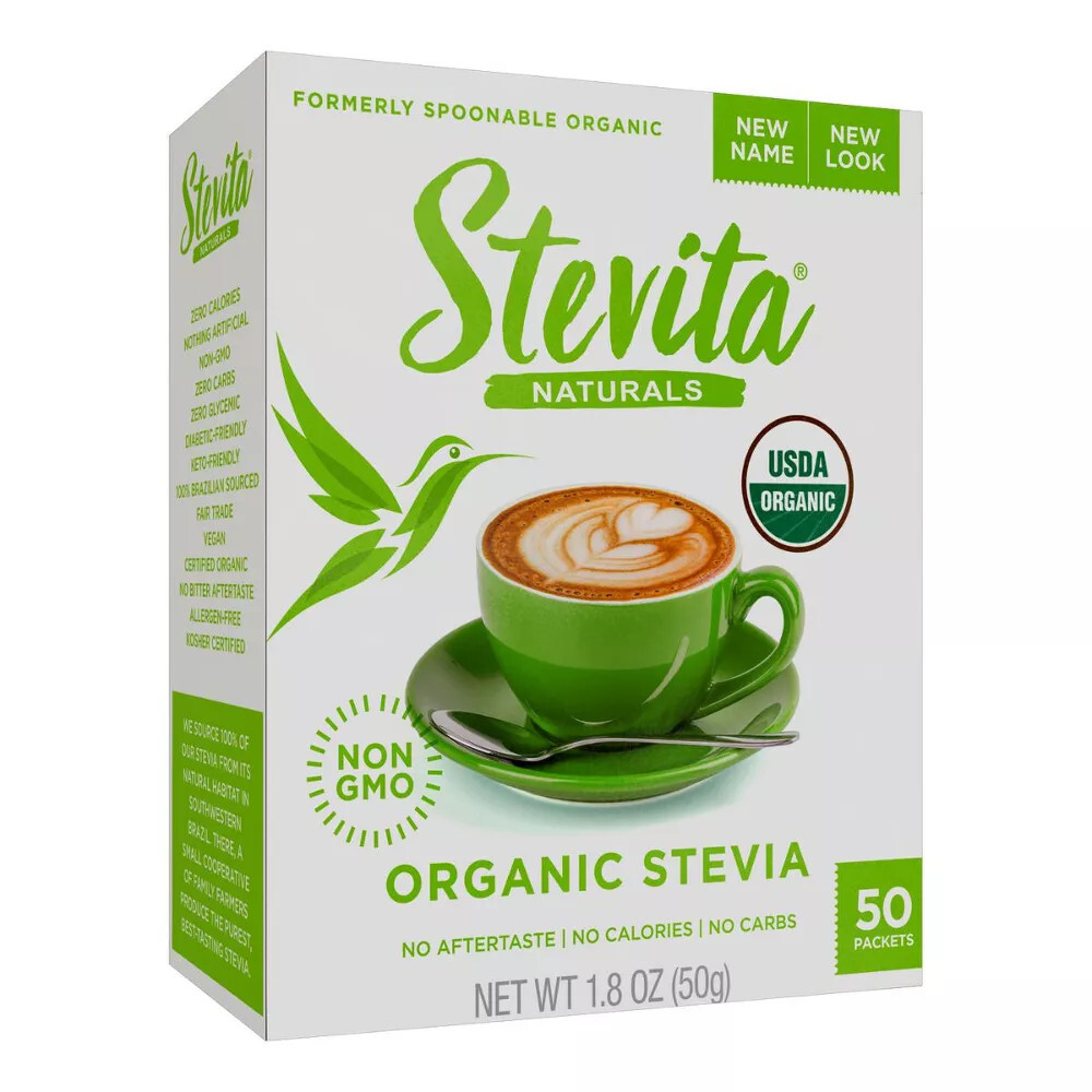 Stevita Organic Stevia – 50 Packets