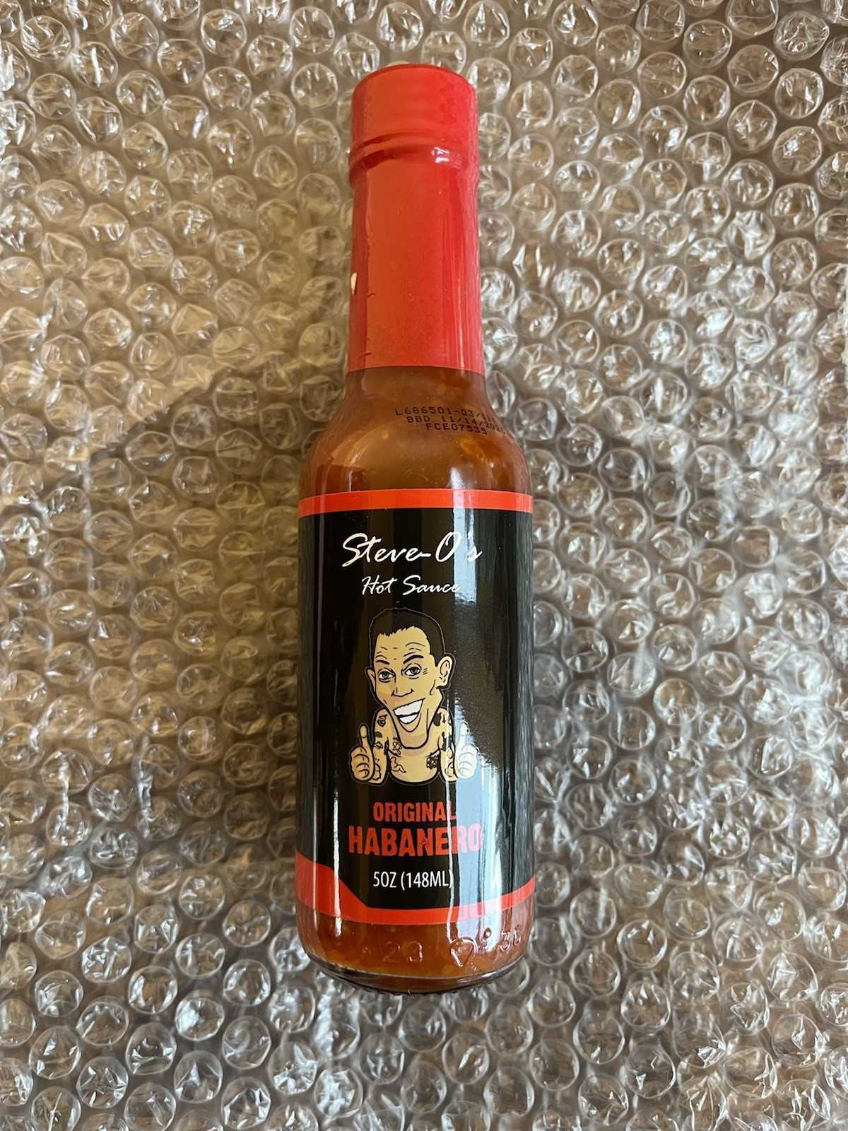 Steve-O’s Hot Sauce – Original Habanero | Great Hot Sauce for Tacos! 5 Oz.