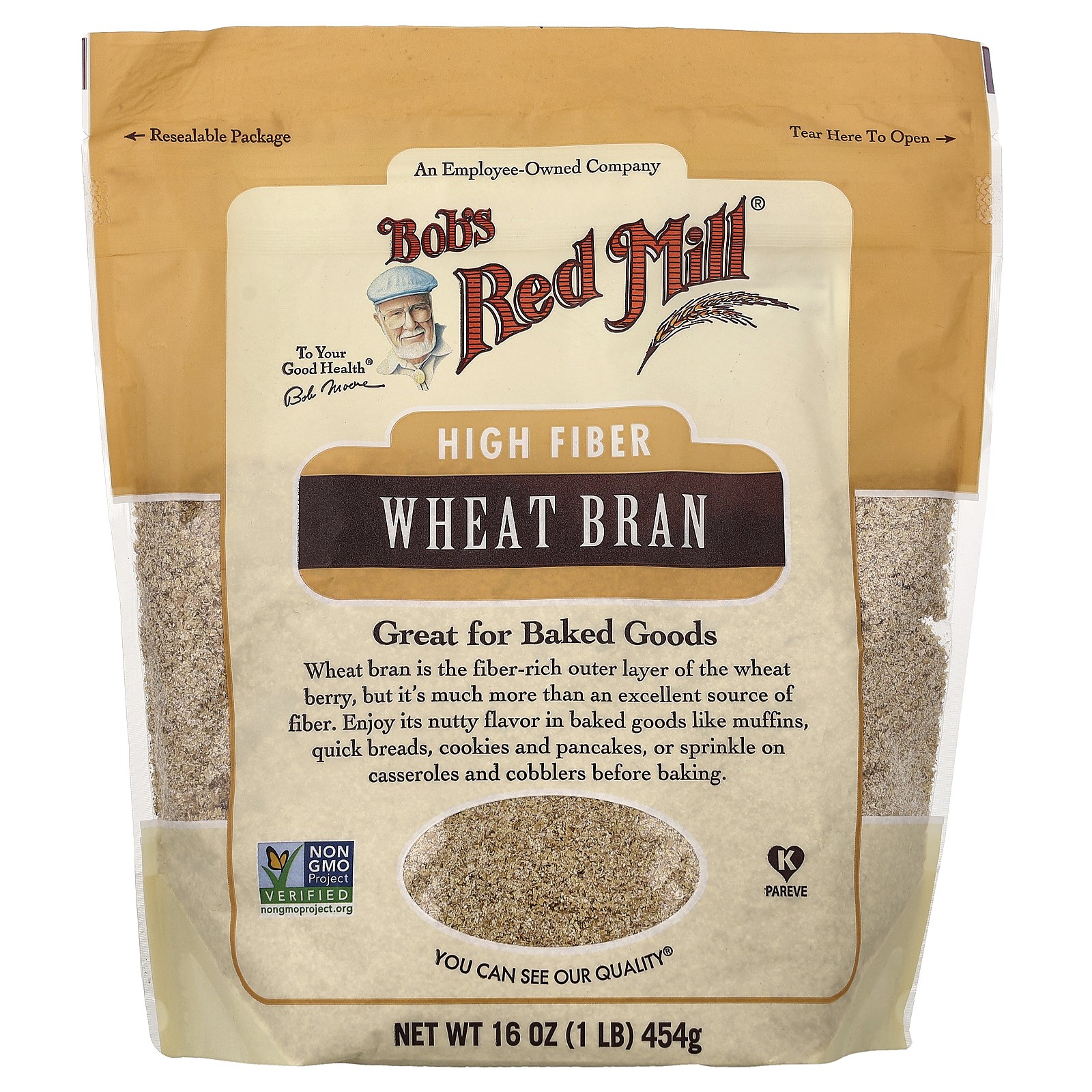 Wheat Bran, 16 oz (454 g)