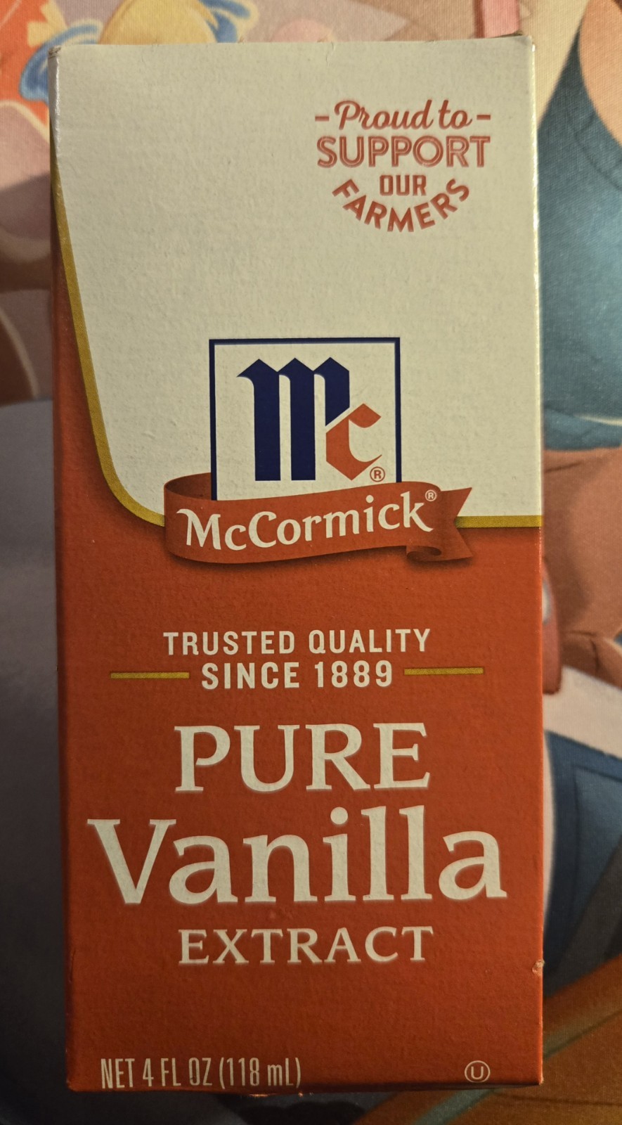 McCormick All Natural Pure Vanilla Extract 4 FL OZ
