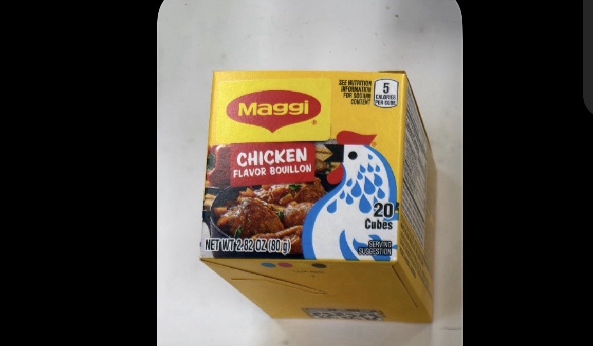 Maggi Chicken Flavor Bouillon Cubes – 20 Cubes