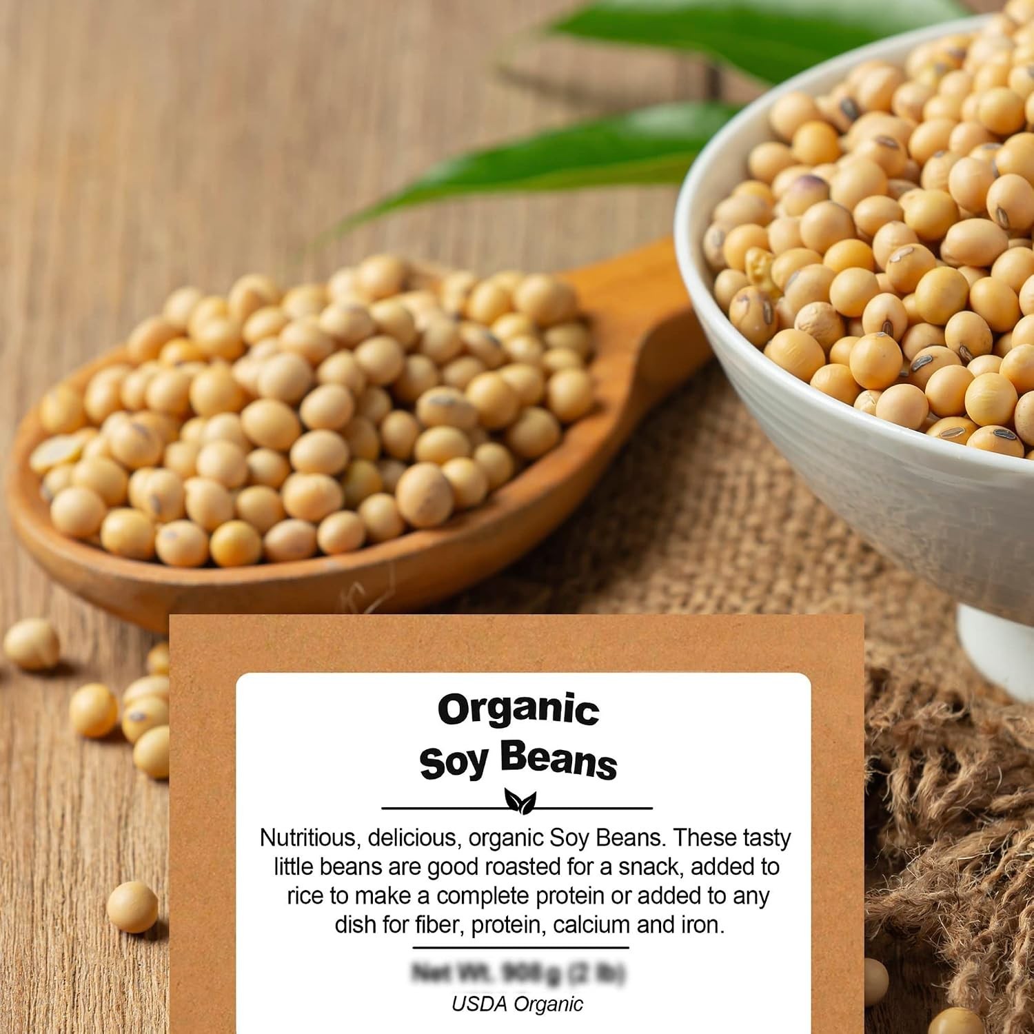 Be Still Farms Organic Soybeans – Soy Beans Dry (2.8 lb) aka Soya Nuts