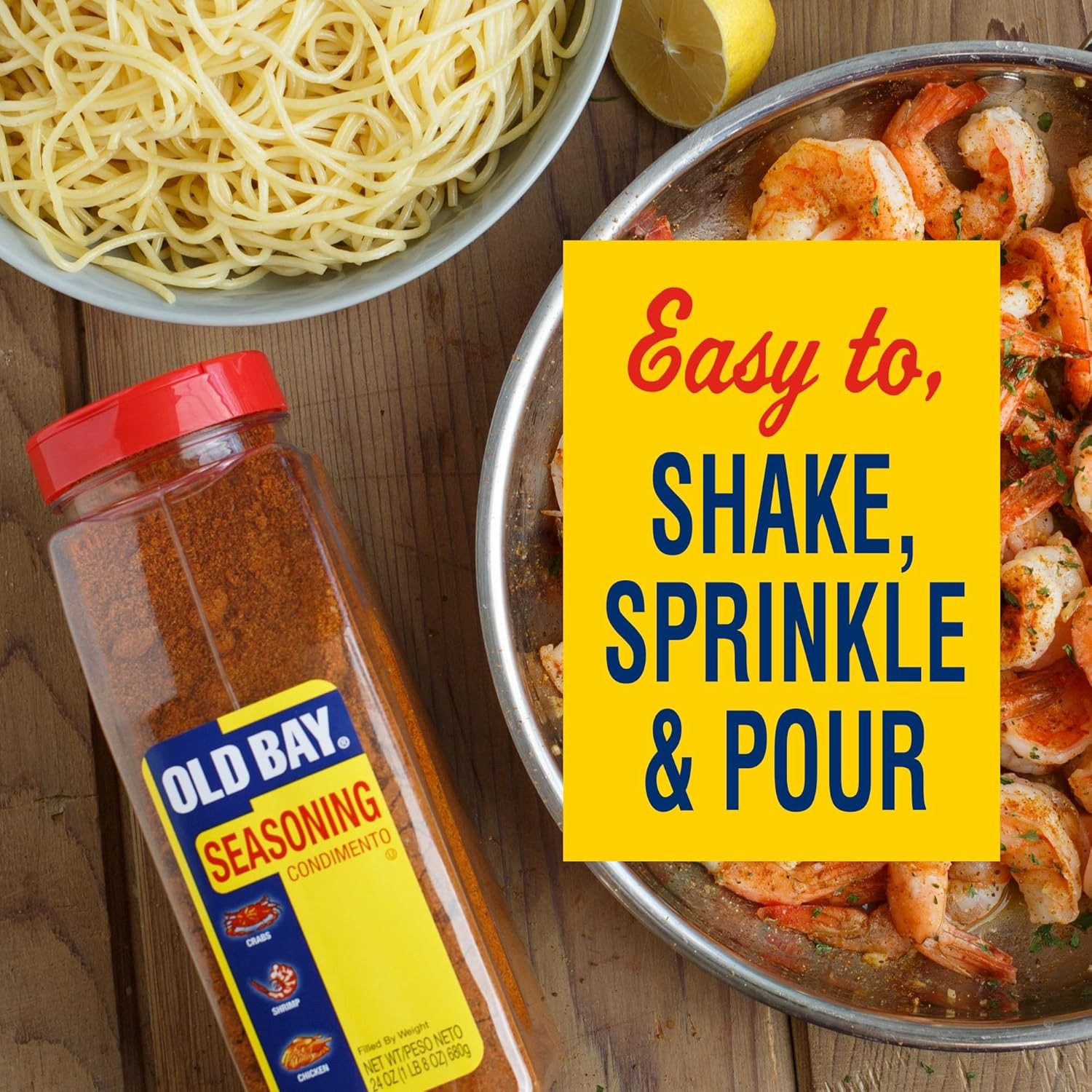 OLD BAY Seasoning, 24 oz – One 24 Ounce Container of OLD BAY All-Purpose Seasoni