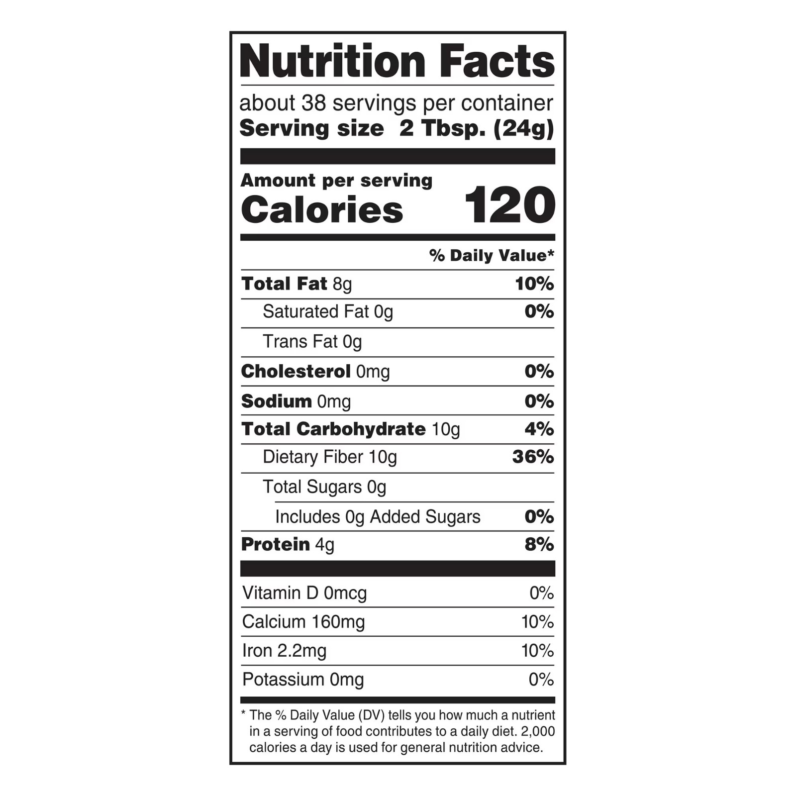 Great Value Organic Chia Seeds 32 oz(907)g USDA Organic, Gluten-Free – 32 oz