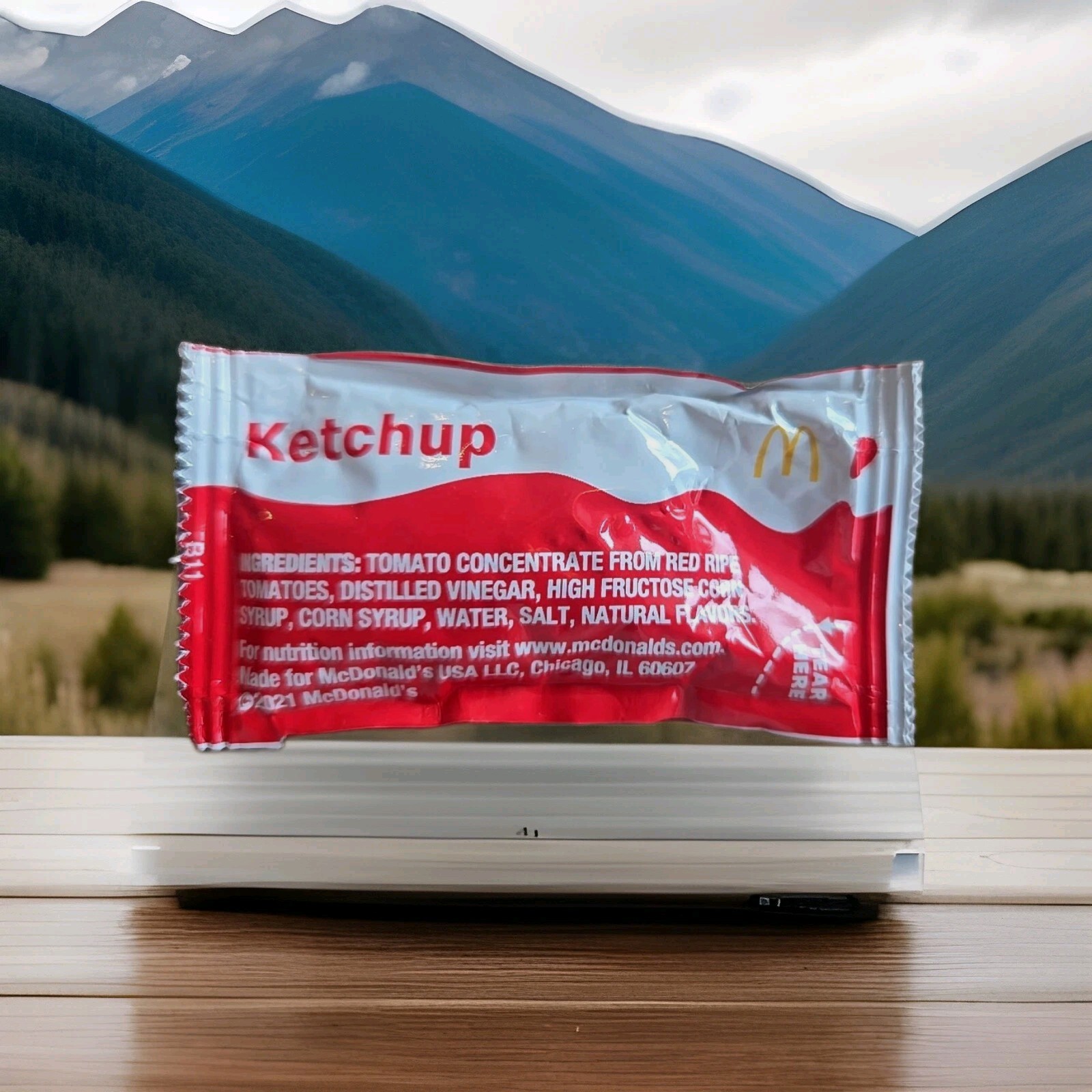 Lot of 120 New McDonalds Ketchup Condiments Sauce Packets Fresh From Case.