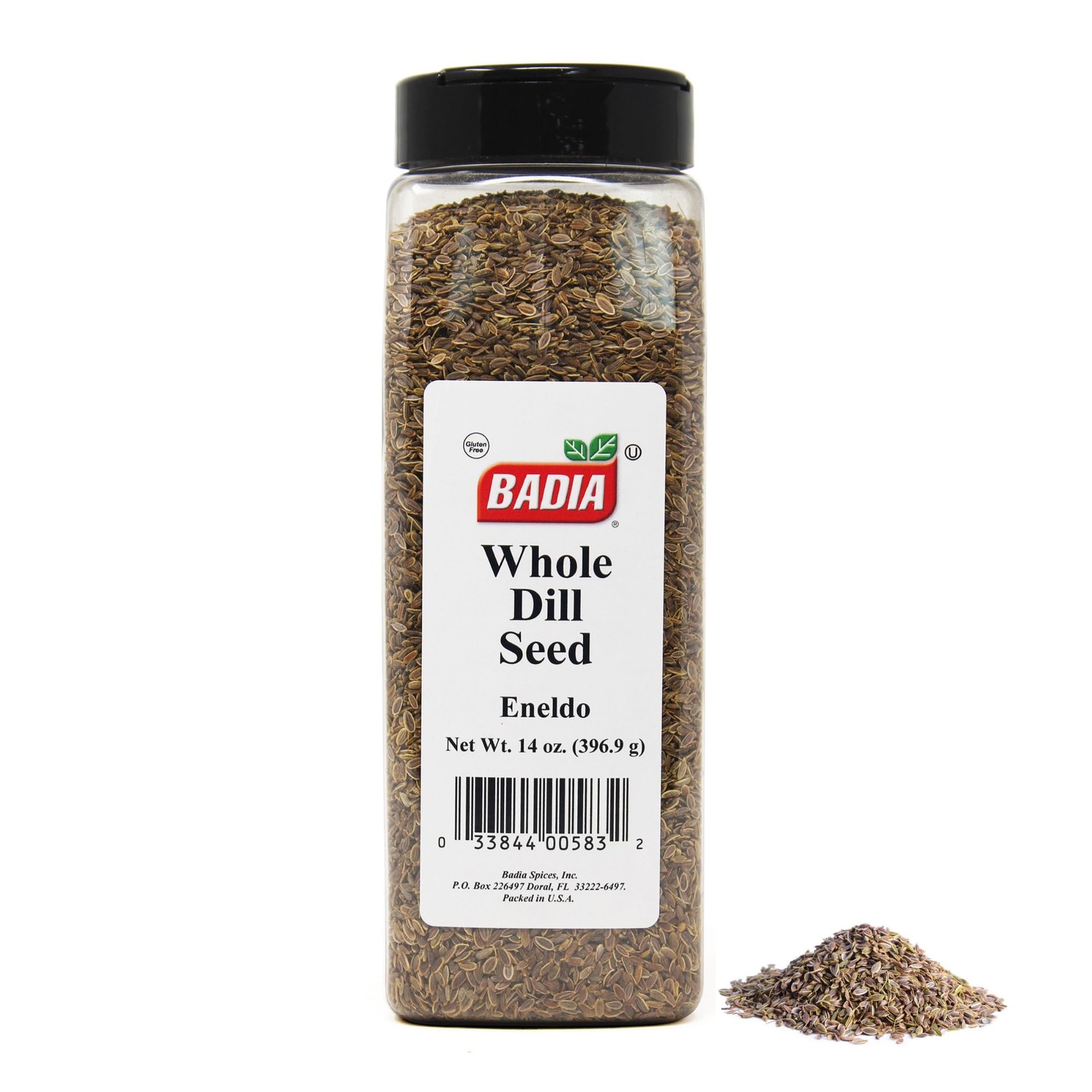 Dill Seed Whole, 14 oz – Pickling Spice for Cooking & Seasoning