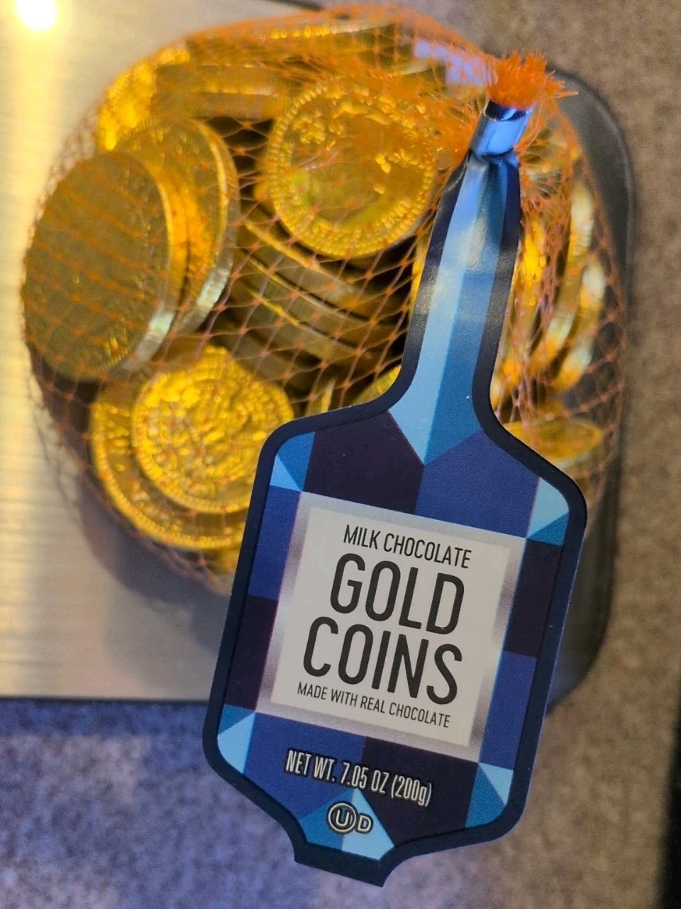 Gold Coins, Milk Chocolate, 7oz