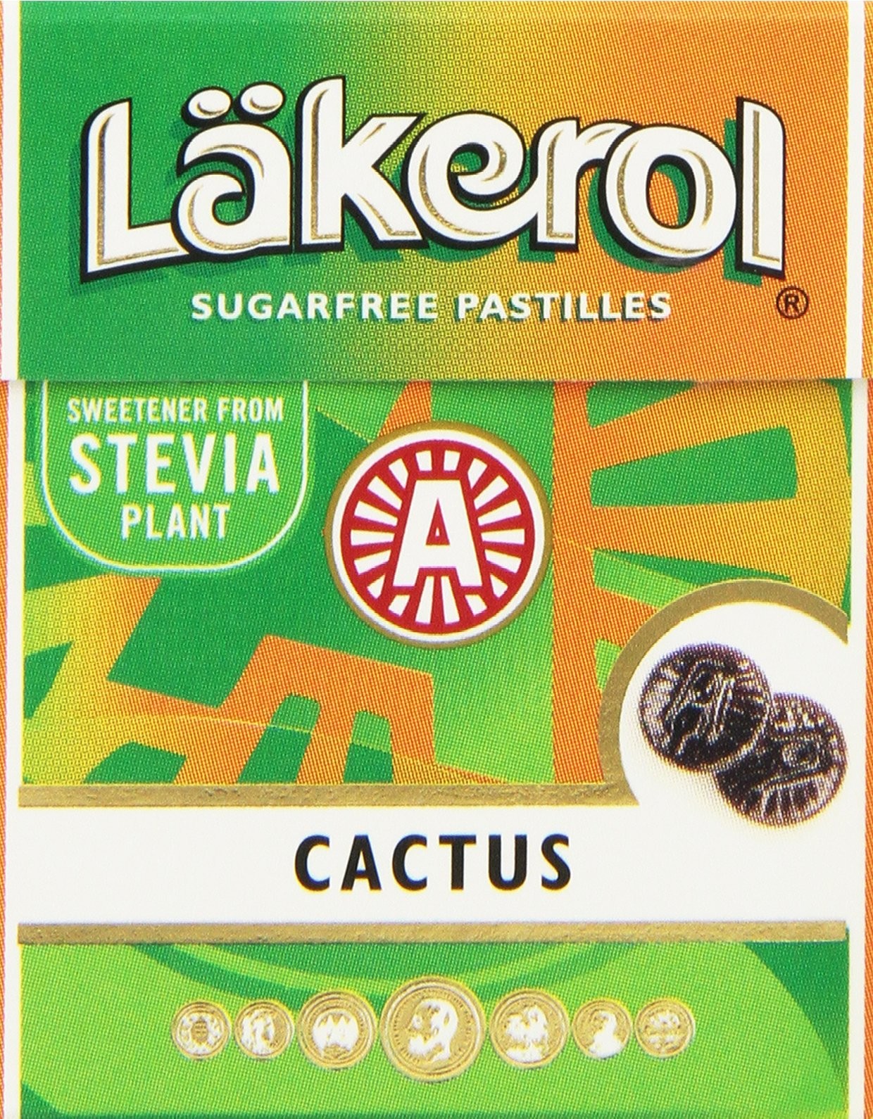 Cactus Licorice Sugar Free Pastilles .8 Ounce (Pack of 24) – Calorie Travel Size
