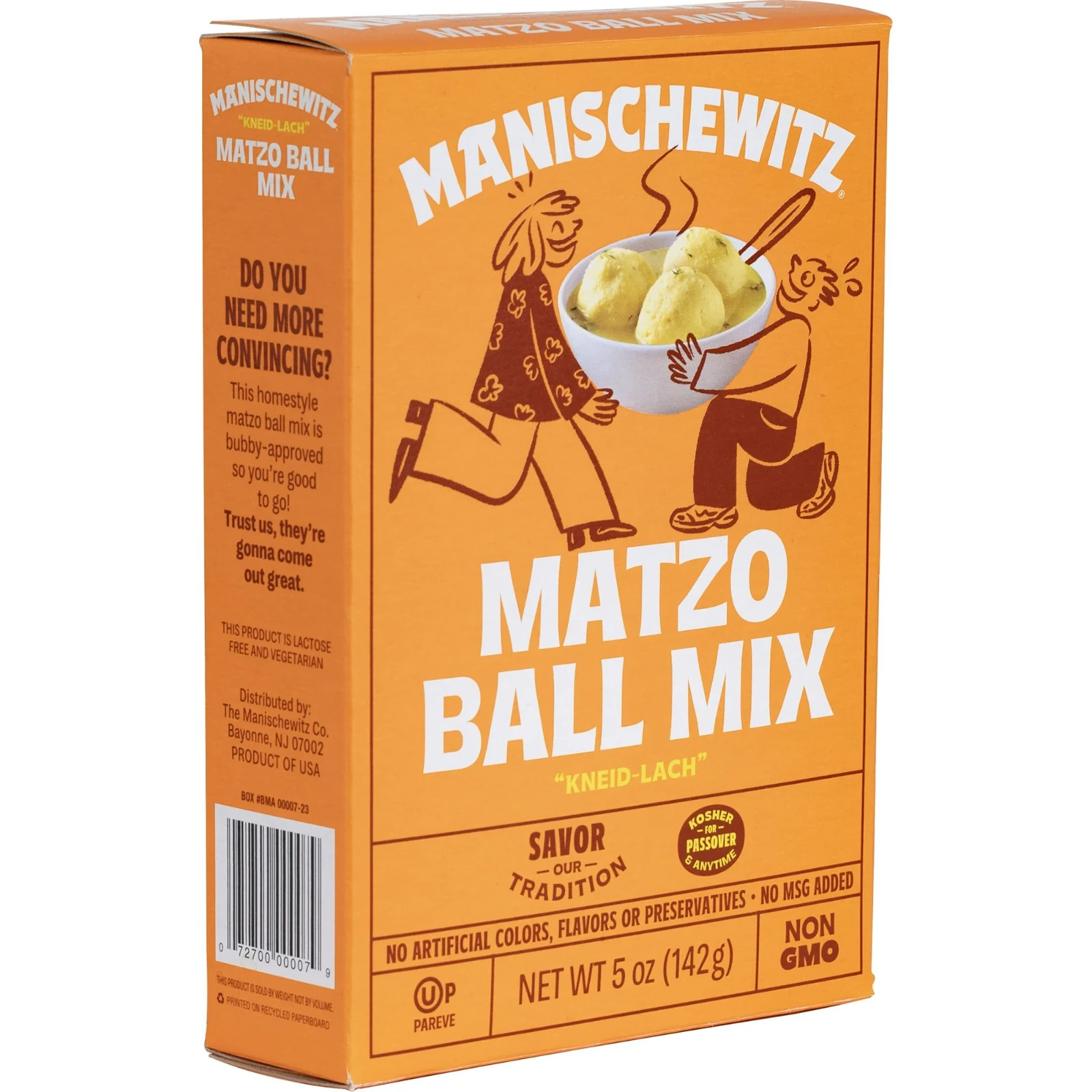 Manischewitz Matzo Ball Mix Original 5 oz (Pack of 6) Kosher Passover Soup Mix
