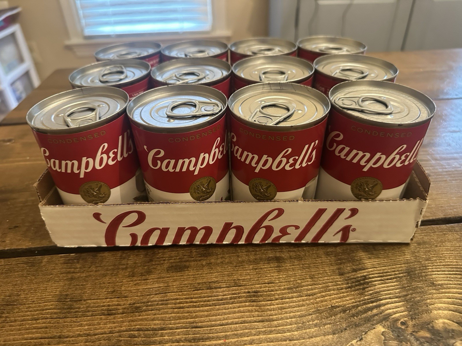 Campbell’s Cream of Asparagus Soup CASE 12 Cans 10.5 oz Exp December 2026