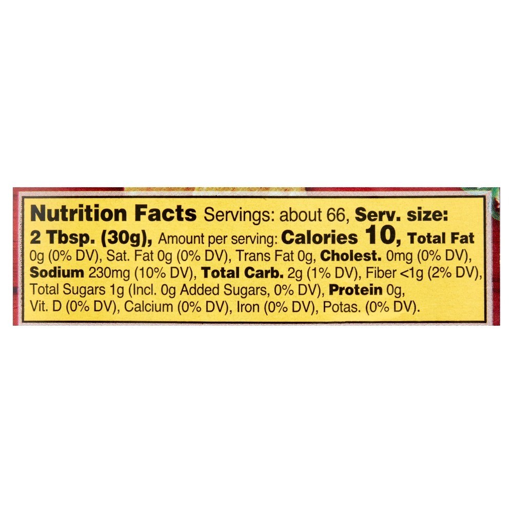 Medium Spicy Picante Sauce Hot Flavor Mexican Style Salsa Dip 70 oz Large Size